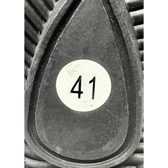 NEW Weweya Women's 9 Black‎ With Grey Fur Lined Boots Anti-Slip Ankle Snow Boots - Picture 8 of 10